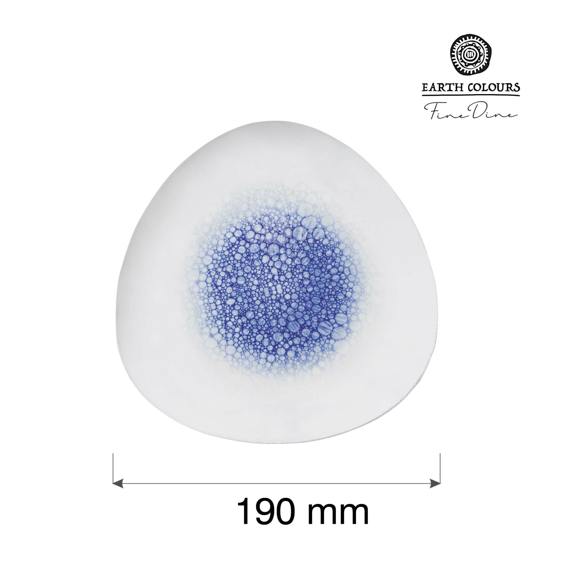 Fine Dine triangular plate