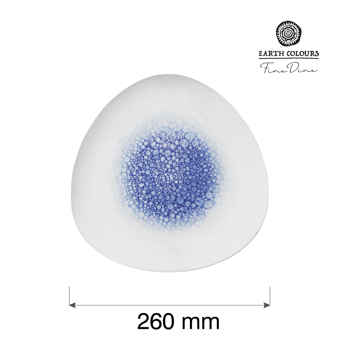 Fine Dine triangular plate