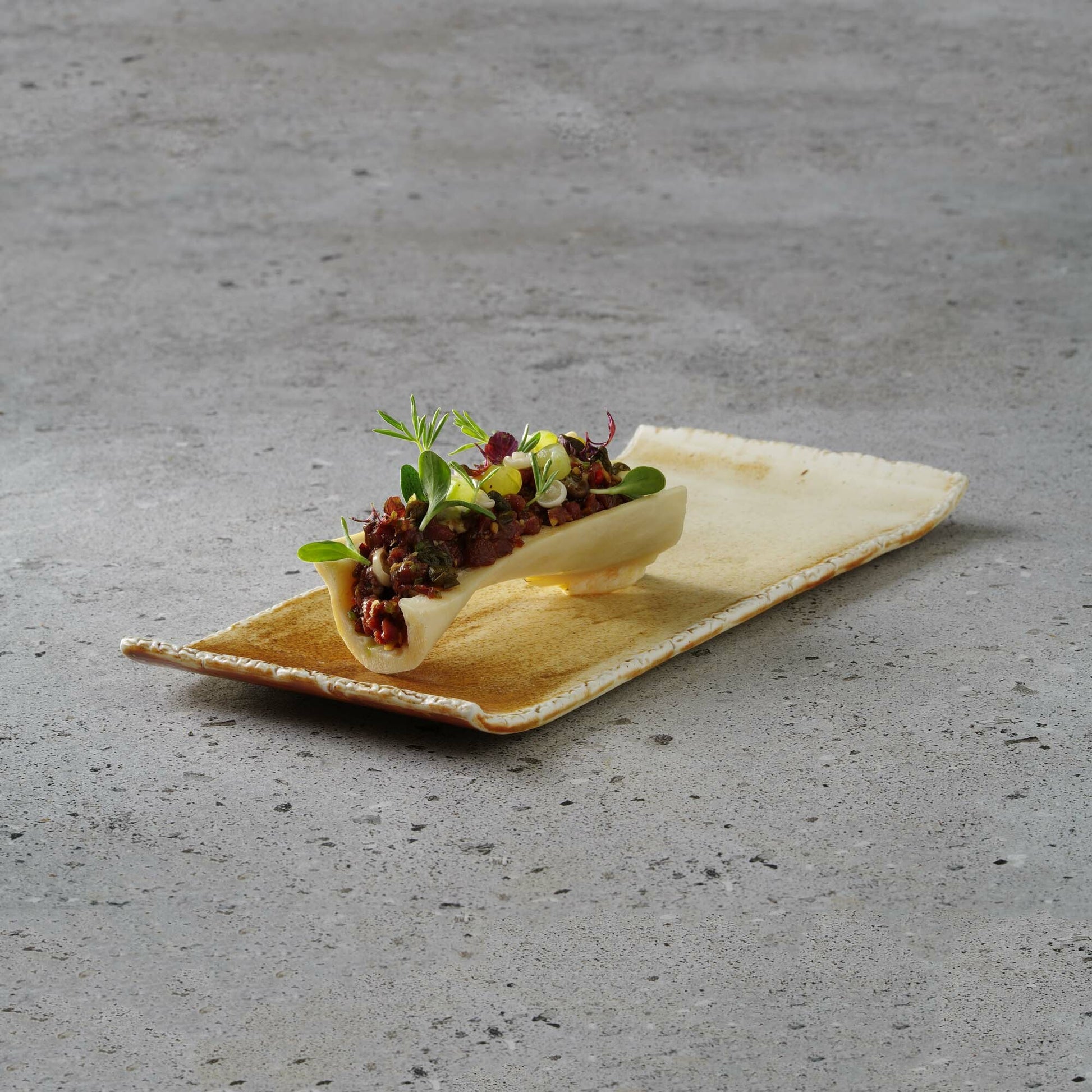 Fine Dine Rectangular plate - 260x115 mm