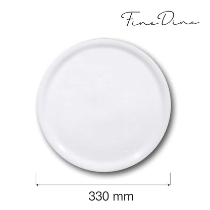 Napoli pizza plate, white, 330mm