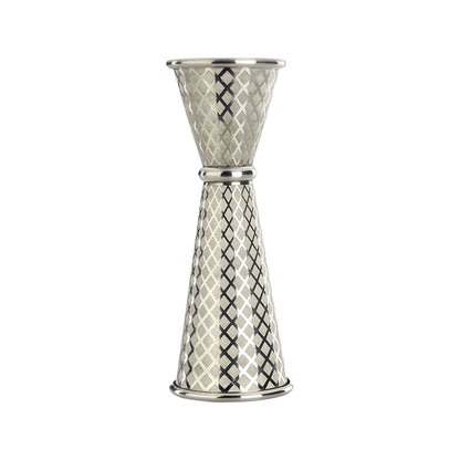 Diamond Lettice Japanese style jigger, 30/60ml