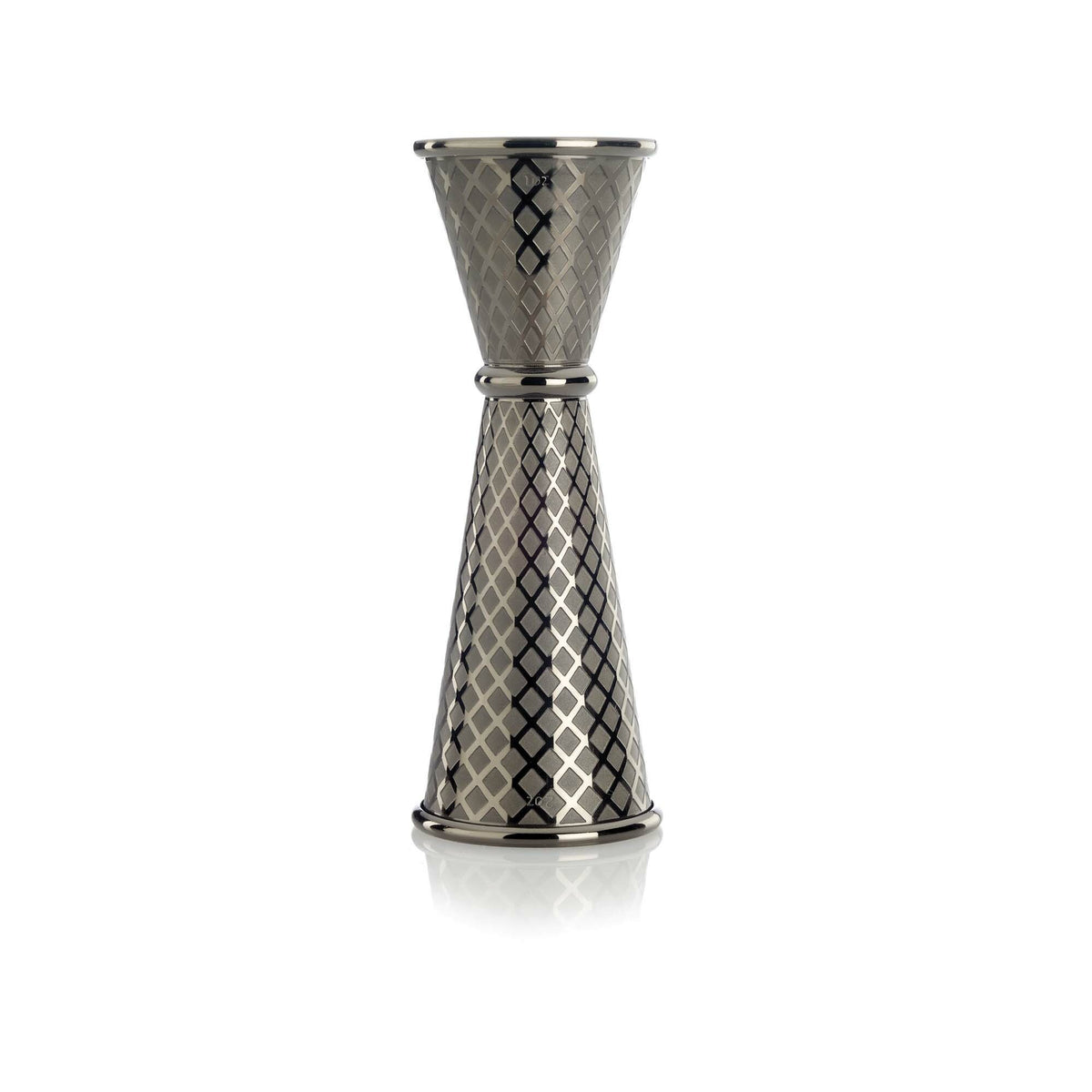 Diamond Lettice Japanese style jigger, 30/60ml