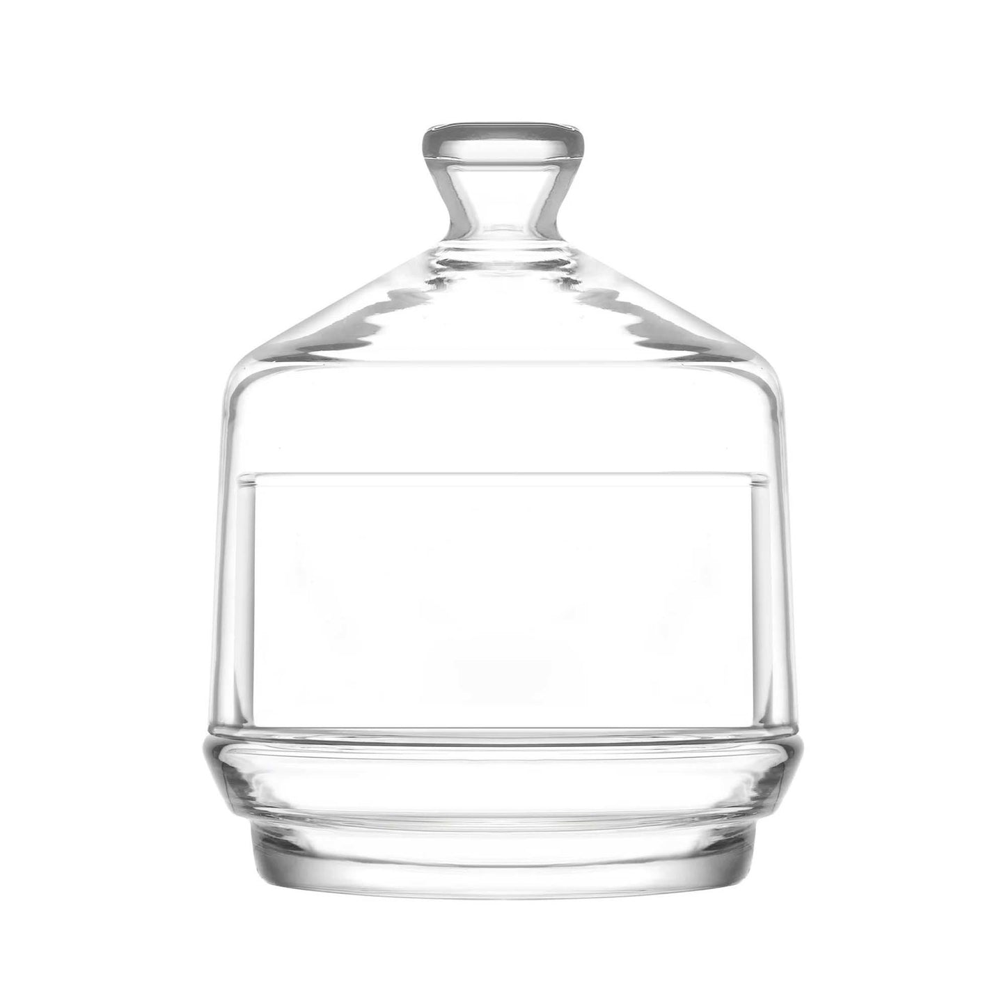Brighton glass container with cover 285 ml, LAV