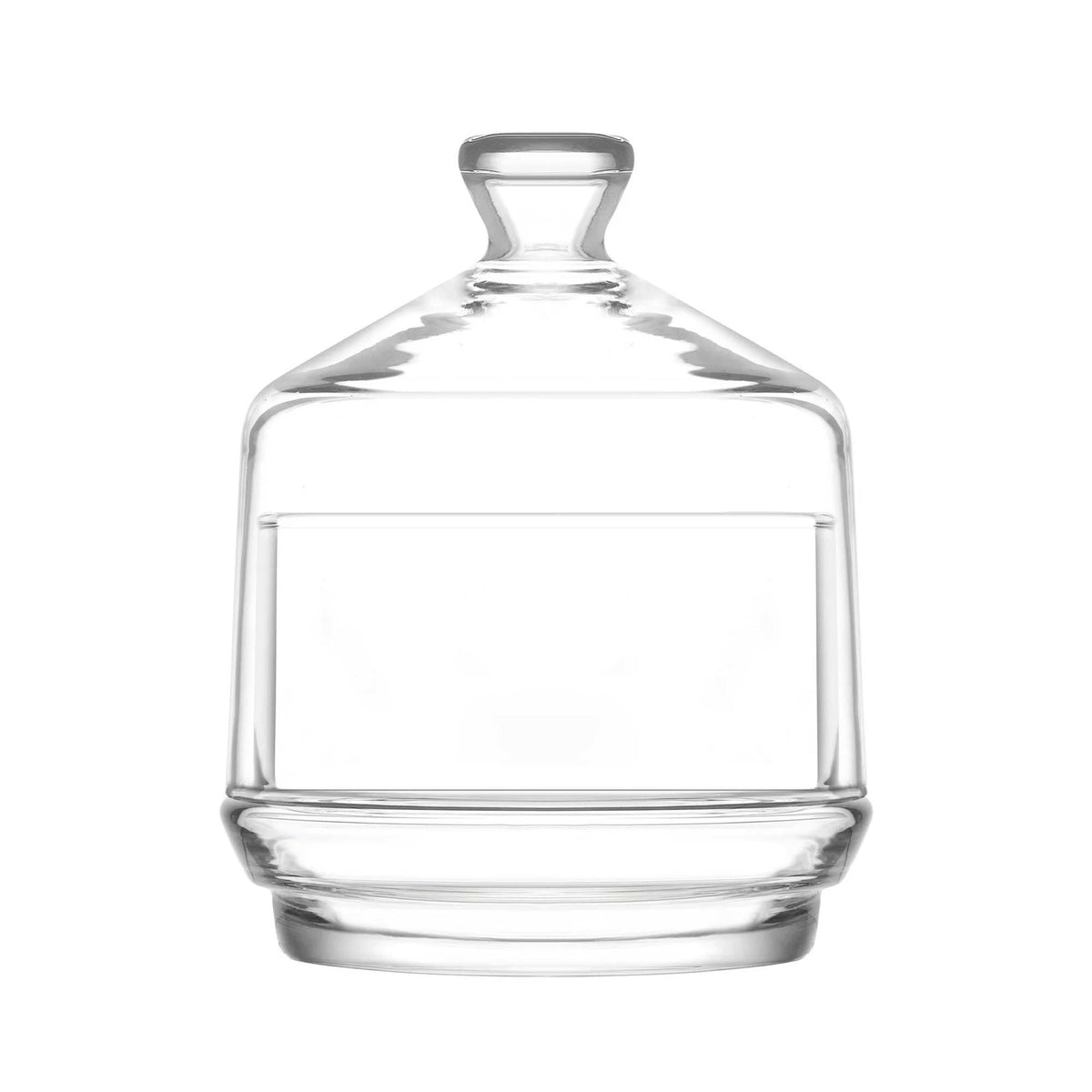 Brighton glass container with cover 285 ml, LAV