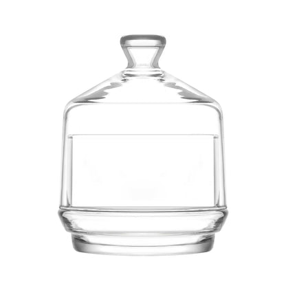 Brighton glass container with cover 285 ml, LAV