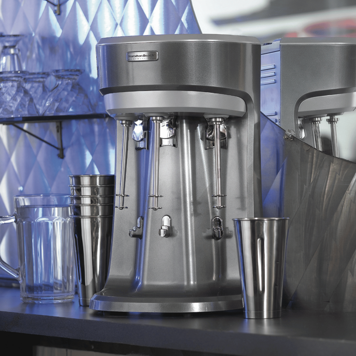 Triple-Spindle Drink Mixer, 318x229x(H)521mm