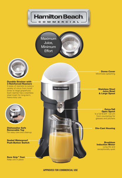 FreshMark Electric Citrus Juicer, 260x254x(H)470 mm