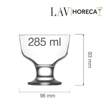 Santiago ice cream & dessert cup 285 ml, LAV