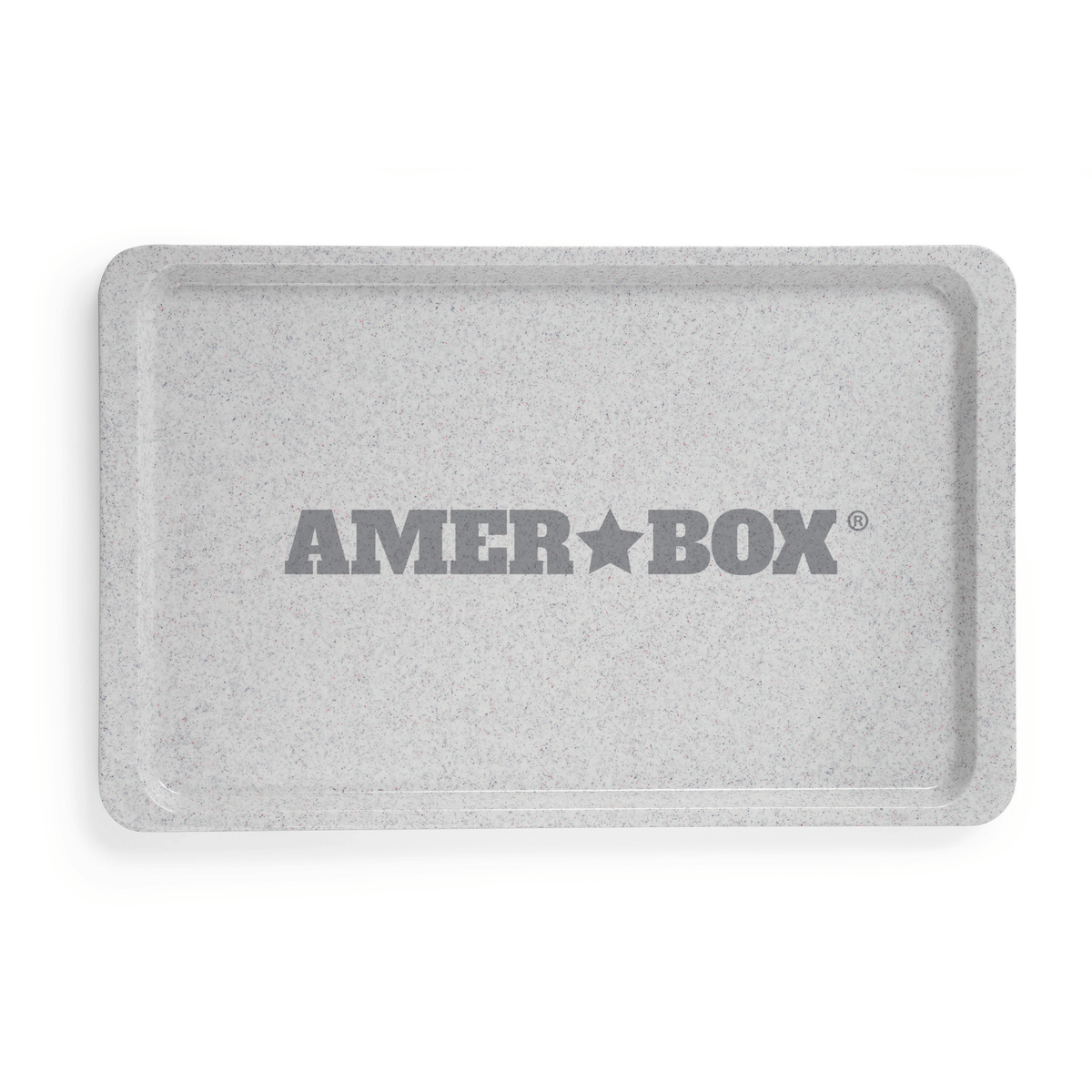 Nevada Polyester tray for self-service restaurants, AmerBox, GN 1/1, granite, 530x325mm, Rectangular