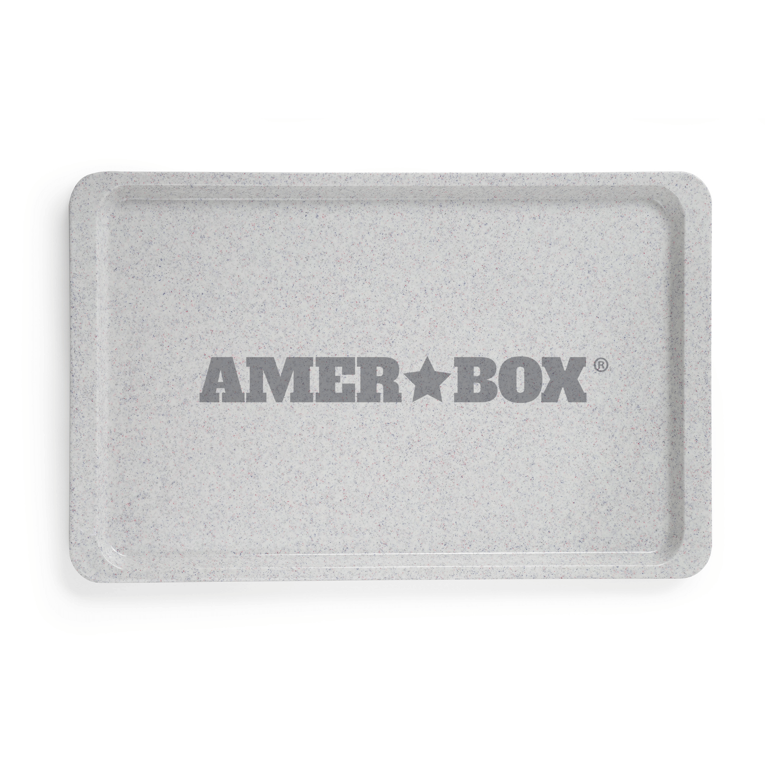 Nevada Polyester tray for self-service restaurants, AmerBox, GN 1/1, granite, 530x325mm, Rectangular