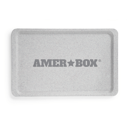 Nevada Polyester tray for self-service restaurants, AmerBox, GN 1/1, granite, 530x325mm, Rectangular