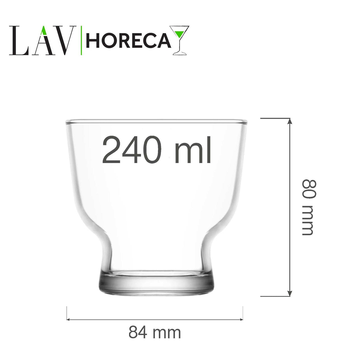 Palermo ice cream & dessert cup 240 ml, LAV