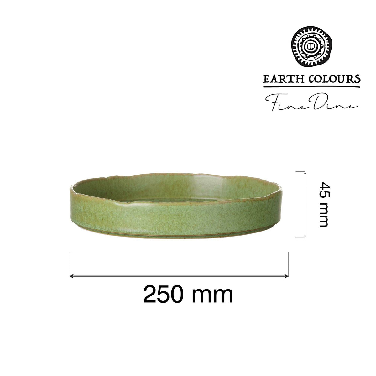 high edge plate