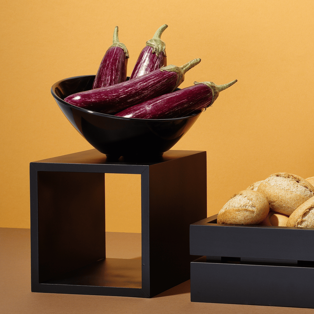 Metro melamine slanted bowl