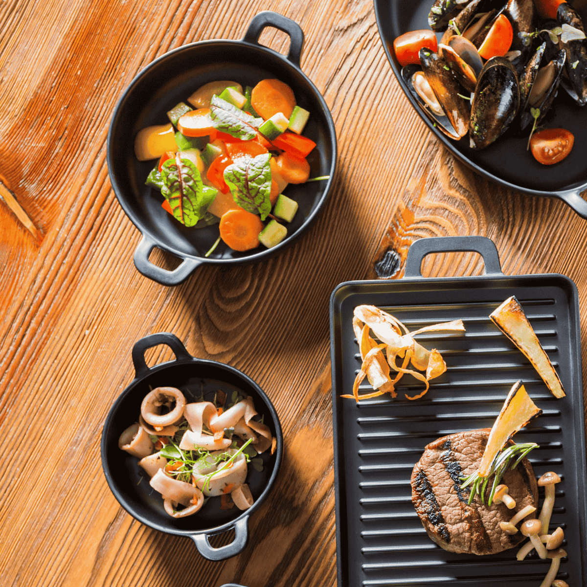 Little Chef melamine mini round pan