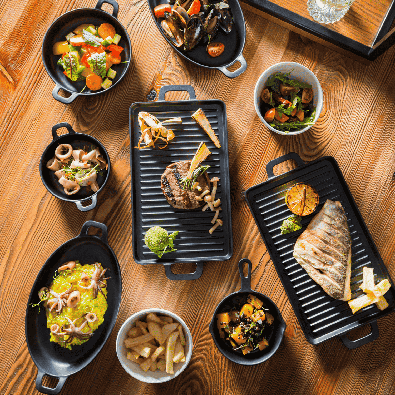 Little Chef melamine mini round pan