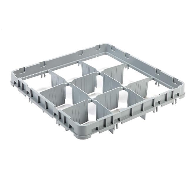 Full Drop Extender 9 compartments - type 1, max Ø of the glass: 148 mm