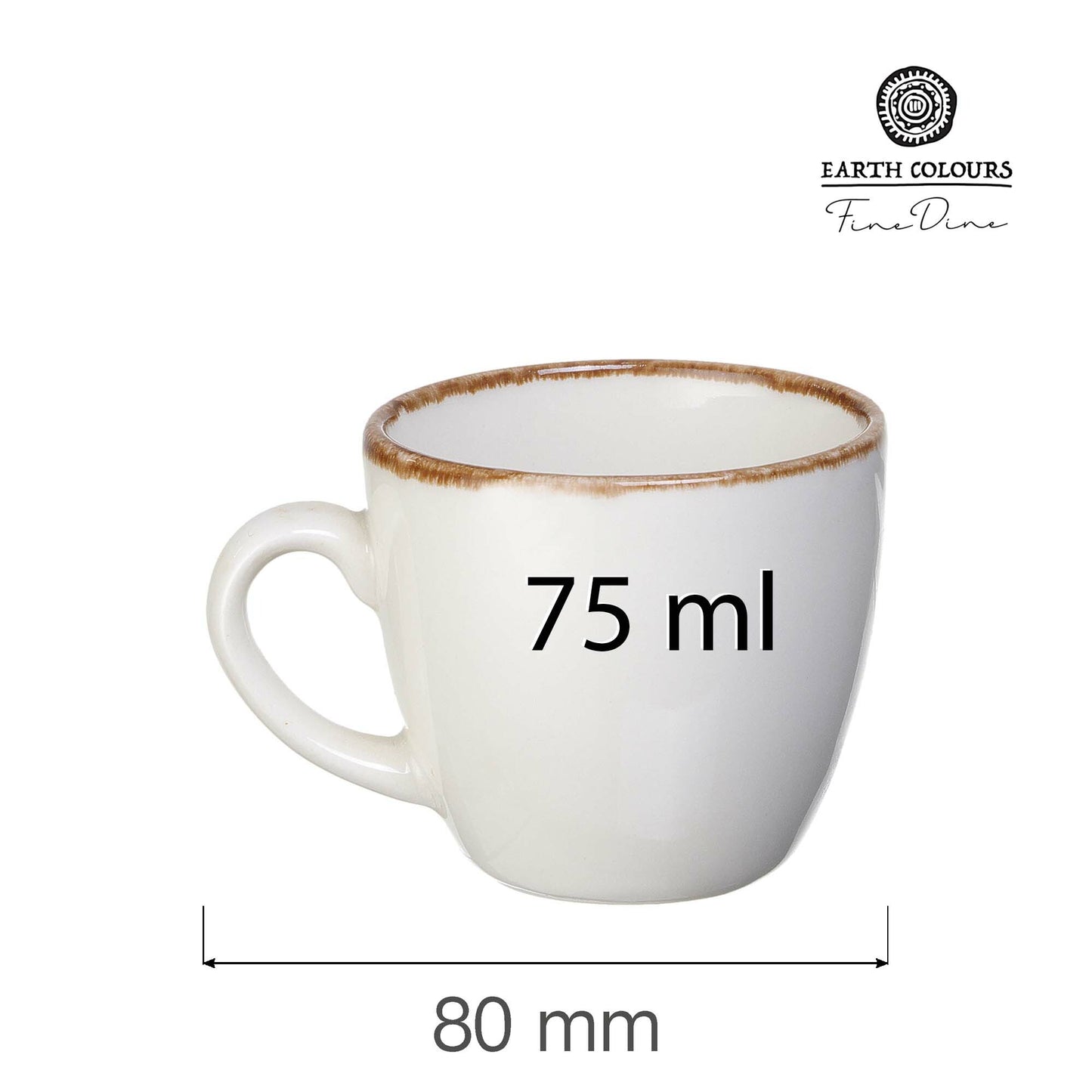 Fine Dine espresso cup, 75ml
