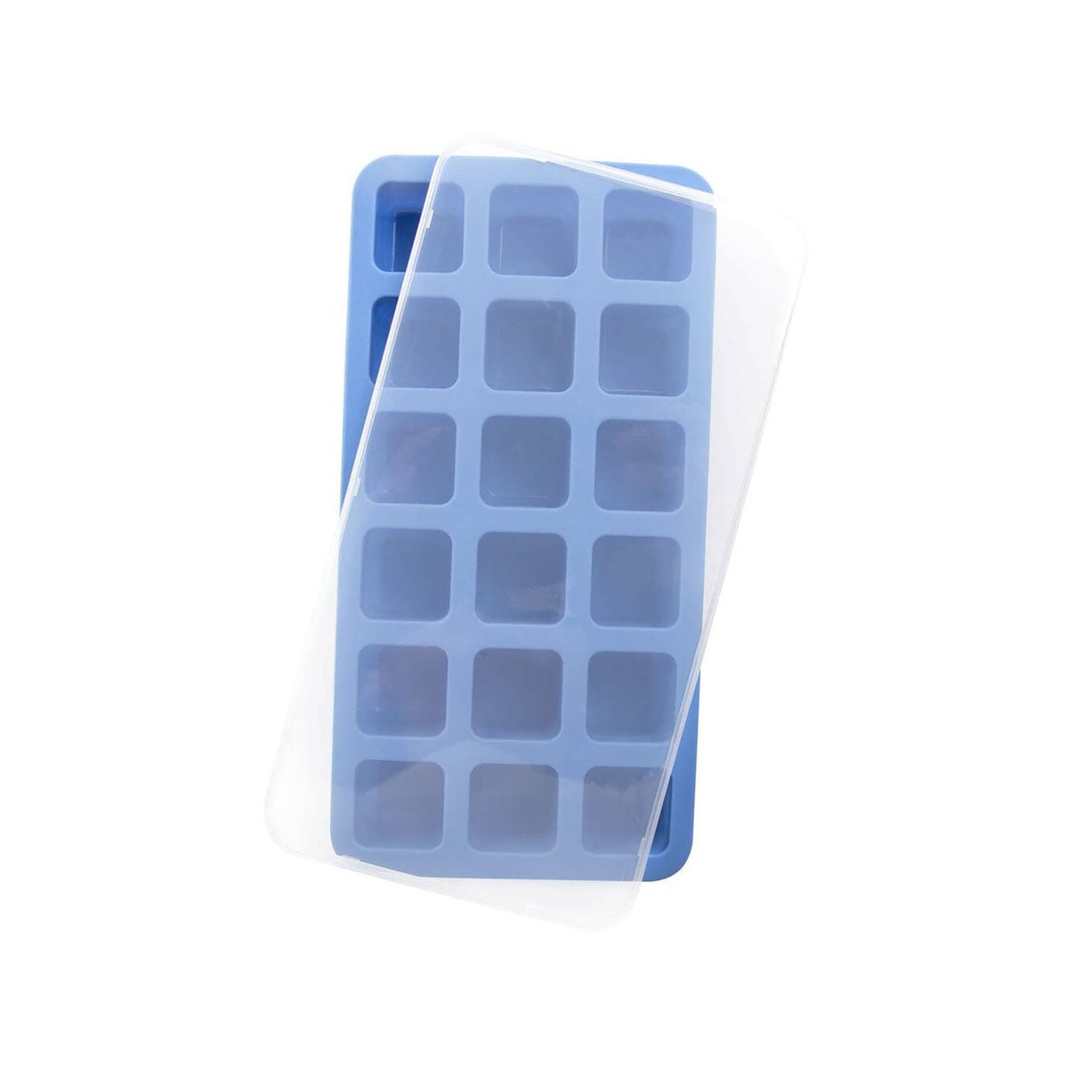 Ice cube tray for small cubes with lid