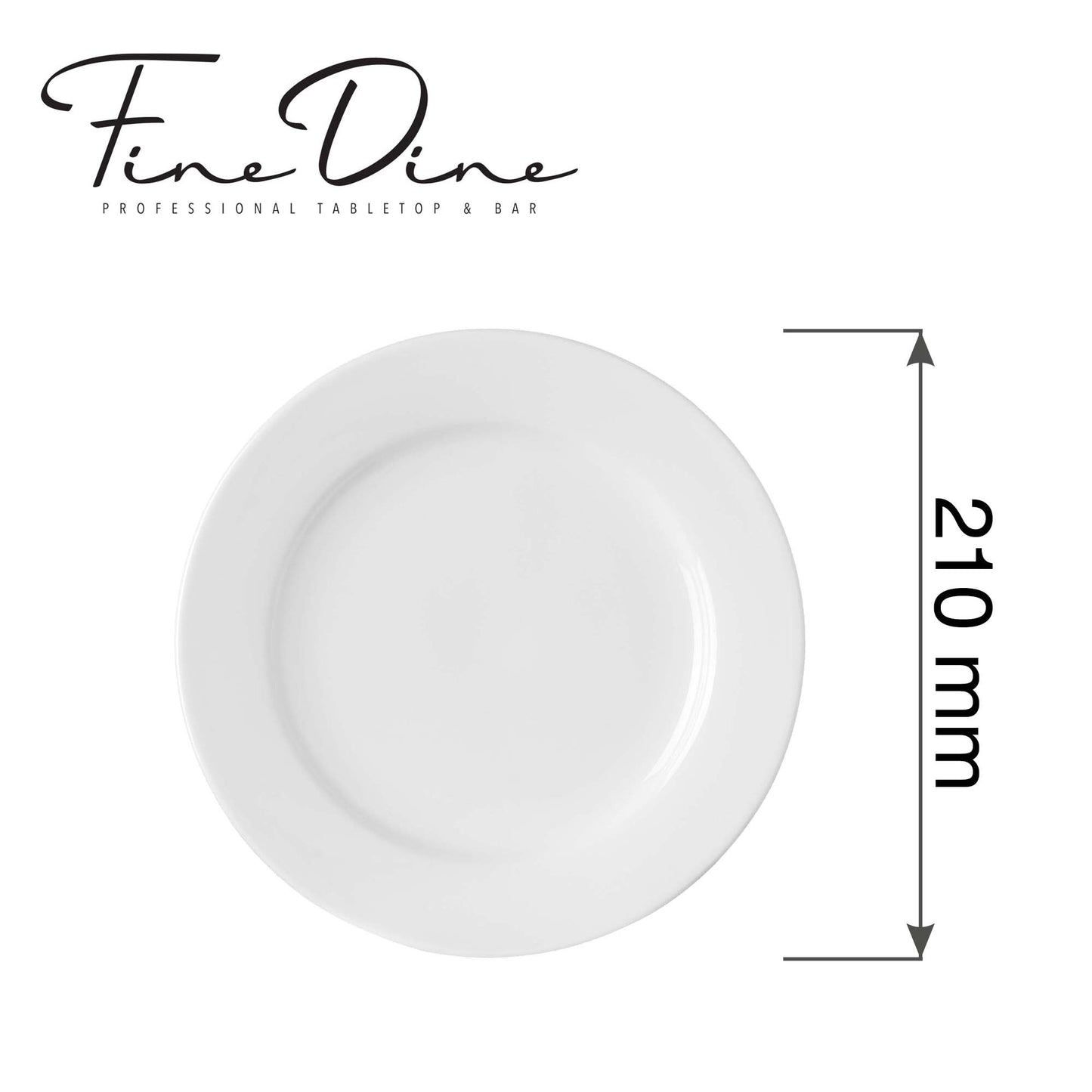 Fine Dine Pure flat plate