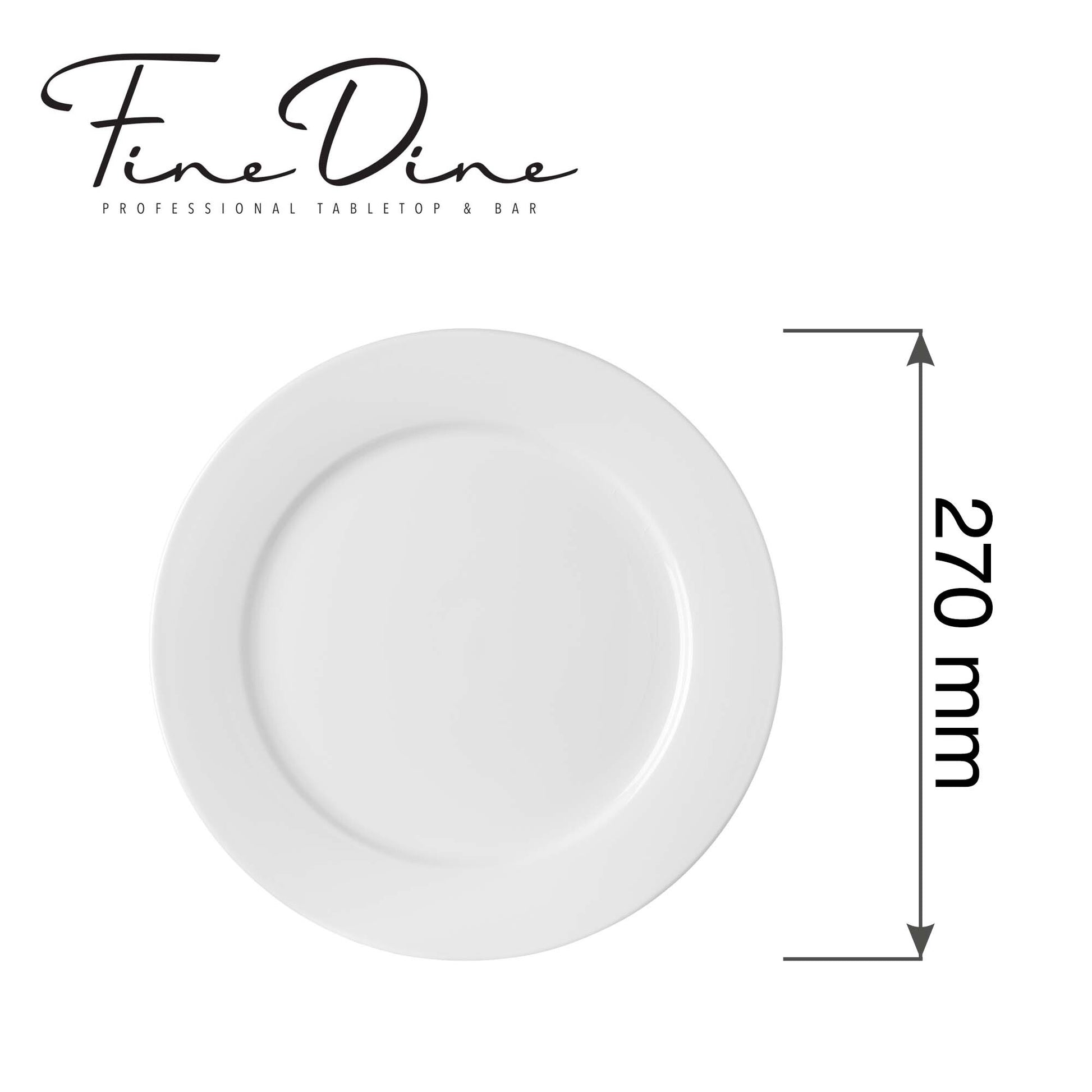 Fine Dine Pure flat plate