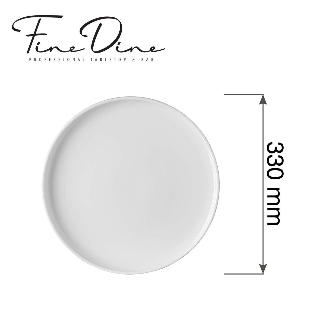 Pure pizza plate, 330mm
