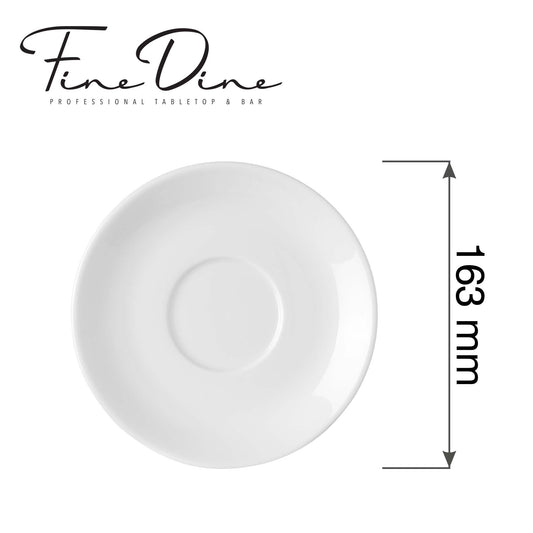 Pure Bianco saucer for consommé cup, 160mm