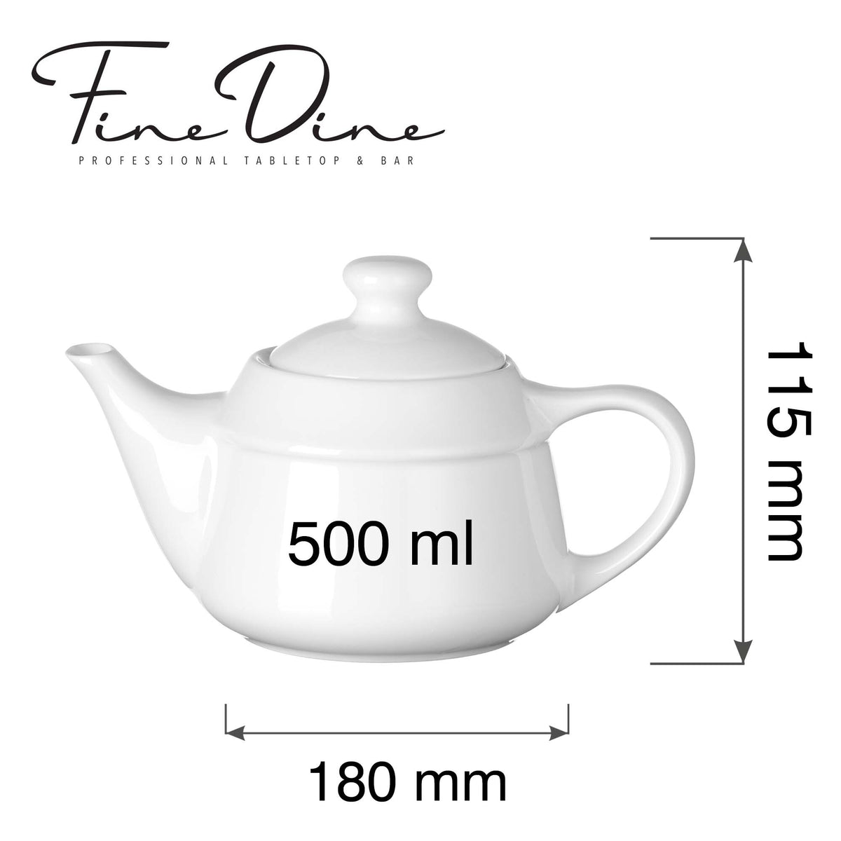 Pure teapot, 500ml