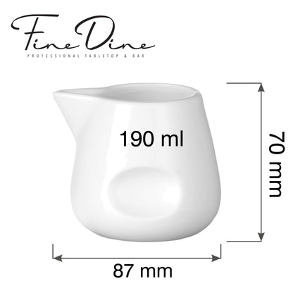 Pure milk/sauce jug, 190 ml
