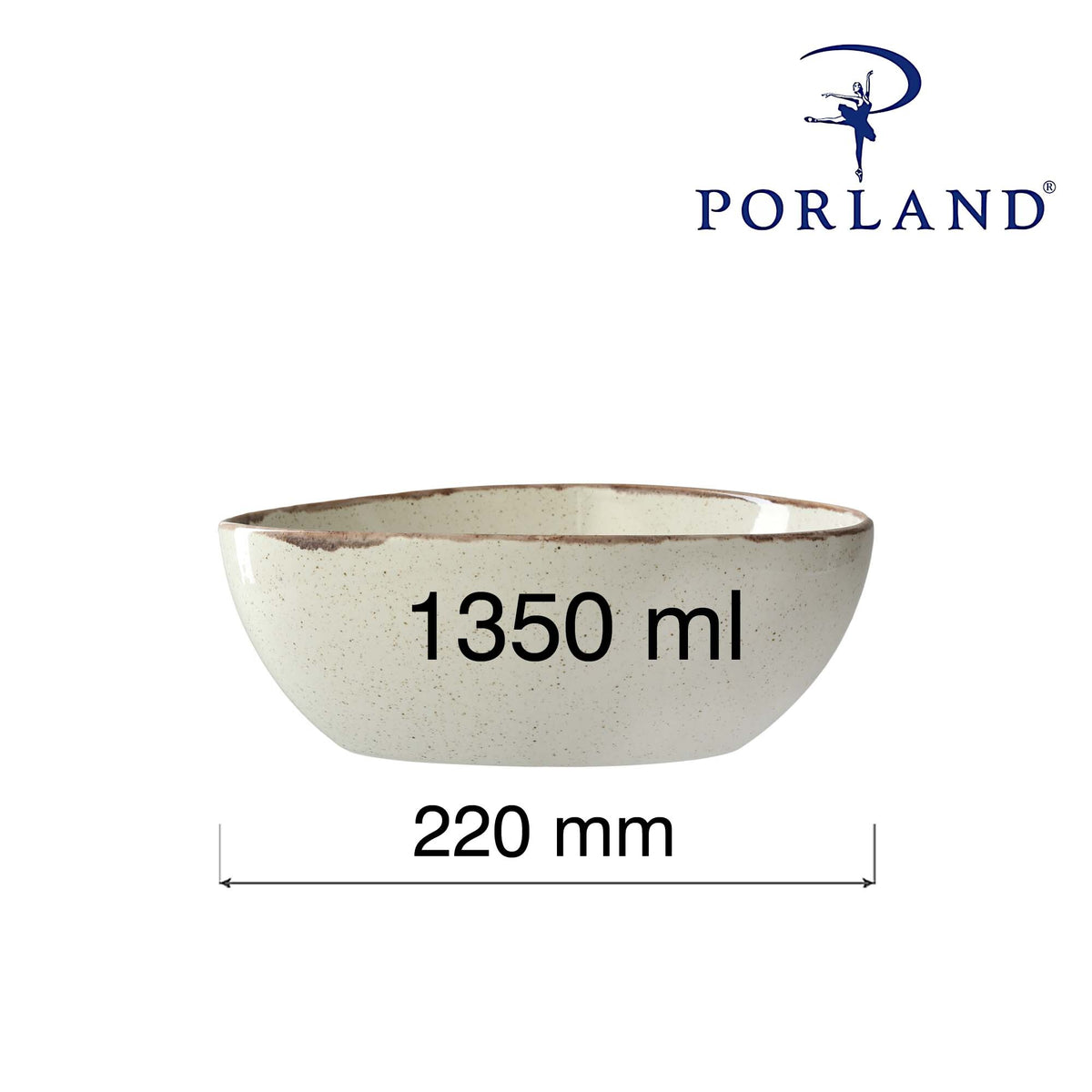 Porland Seasons Triangular Bowl
