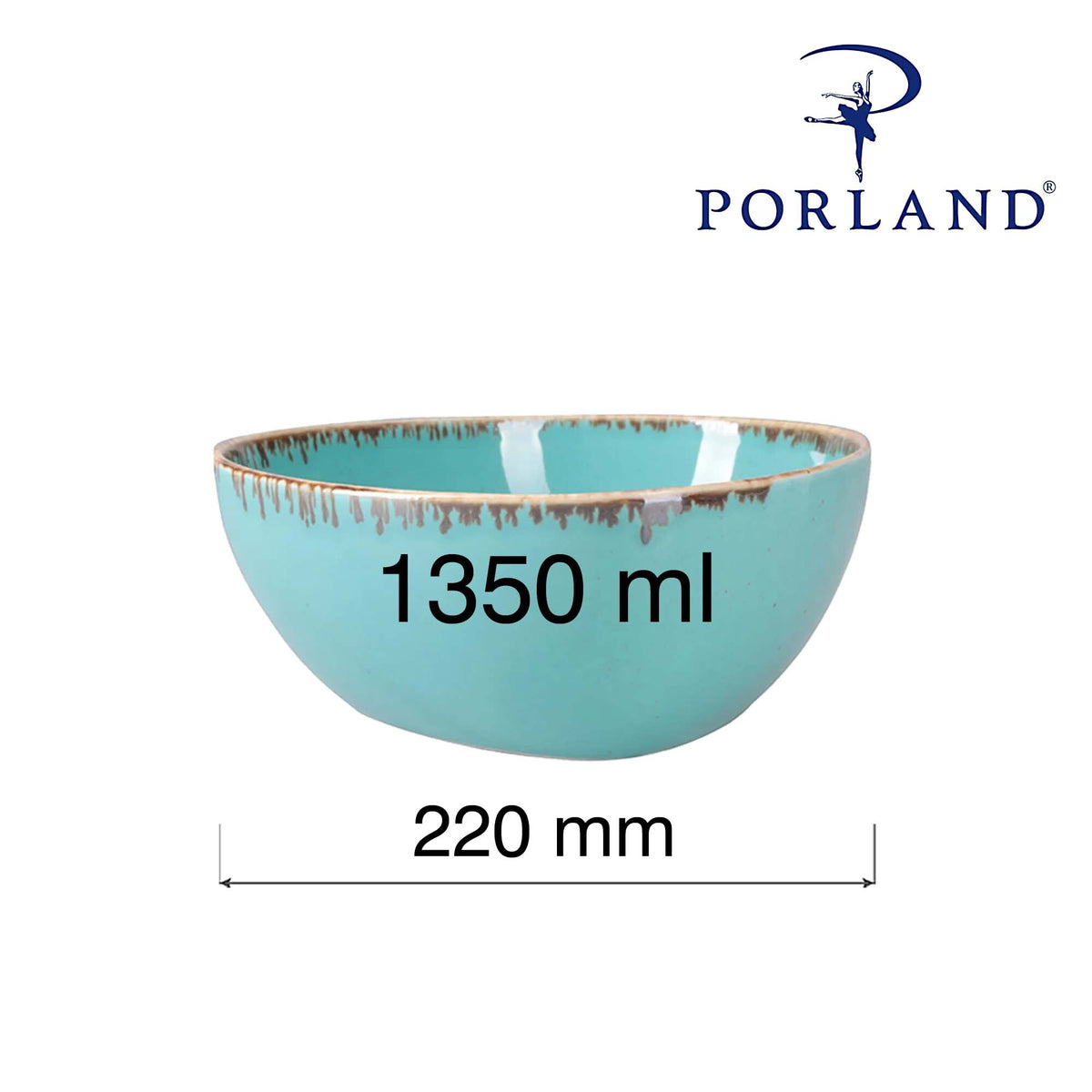 Porland Seasons Triangular Bowl