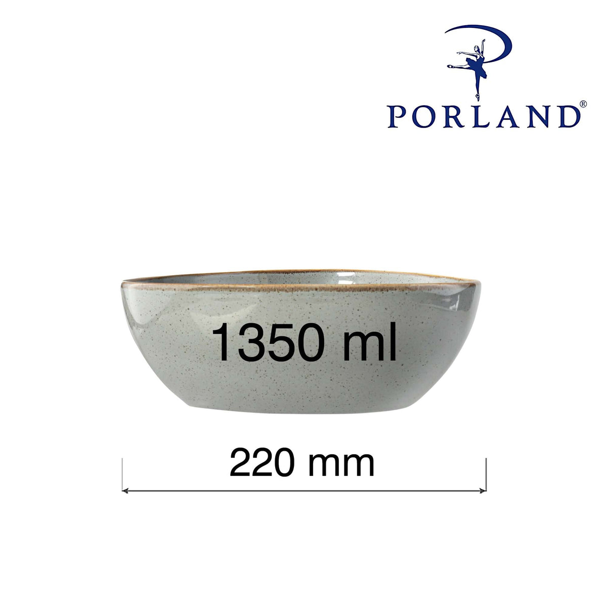 Porland Seasons Triangular Bowl