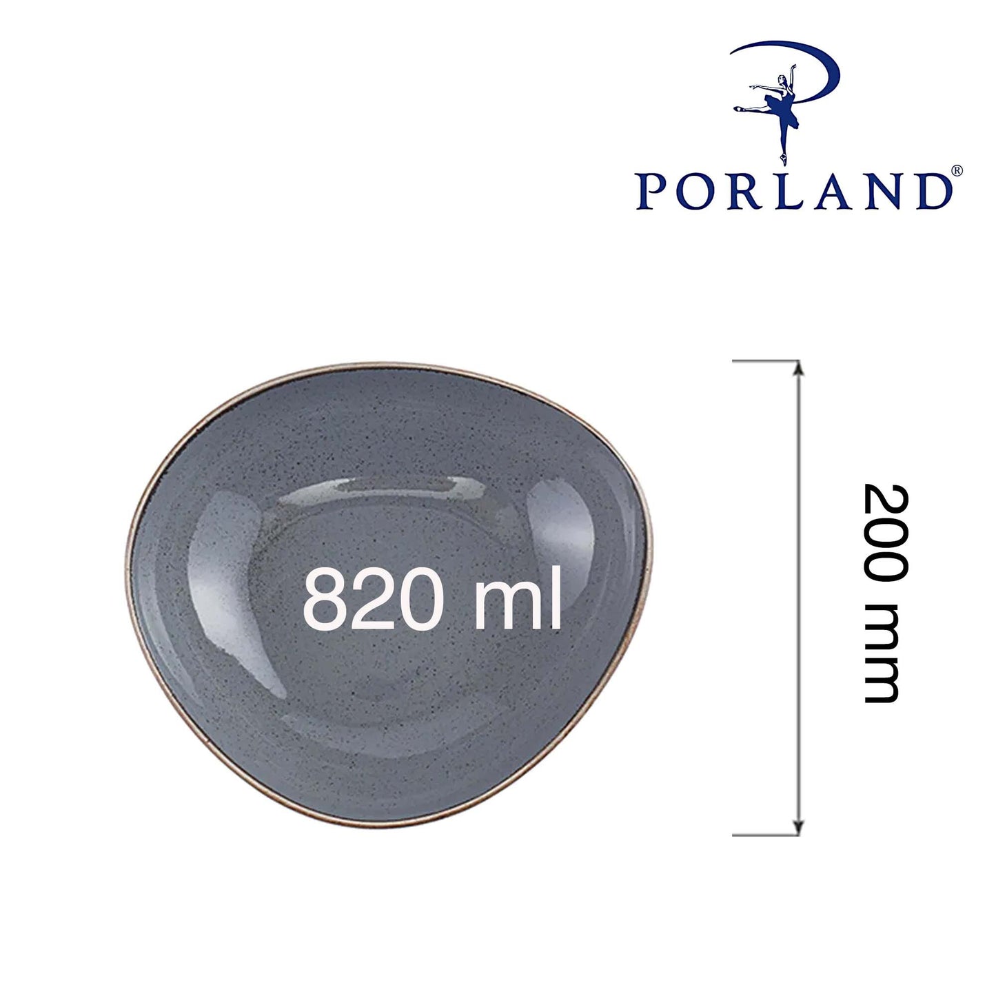 Porland Seasons Triangular Bowl