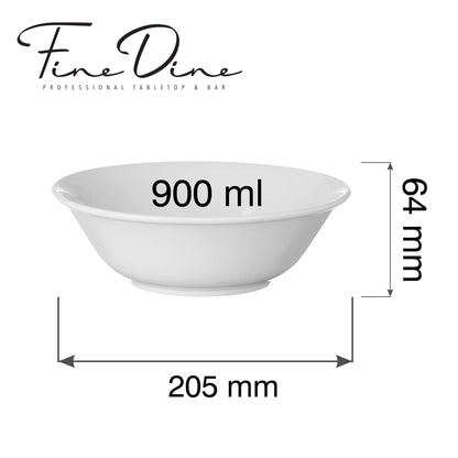 Fine Dine Pure buffet bowl