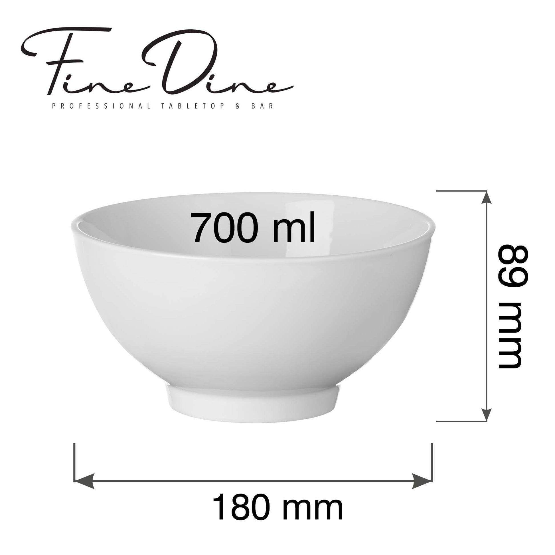Pure Bianco bowl