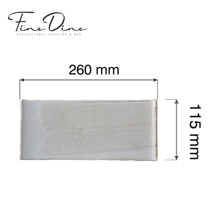 Fine Dine Rectangular plate - 260x115 mm