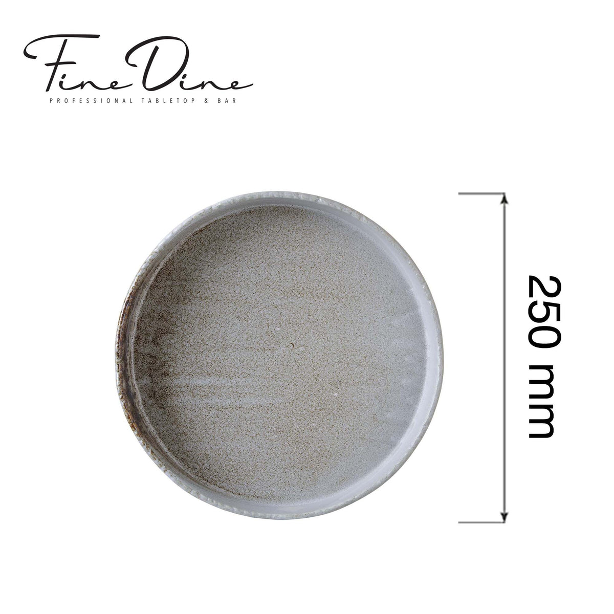 high edge plate