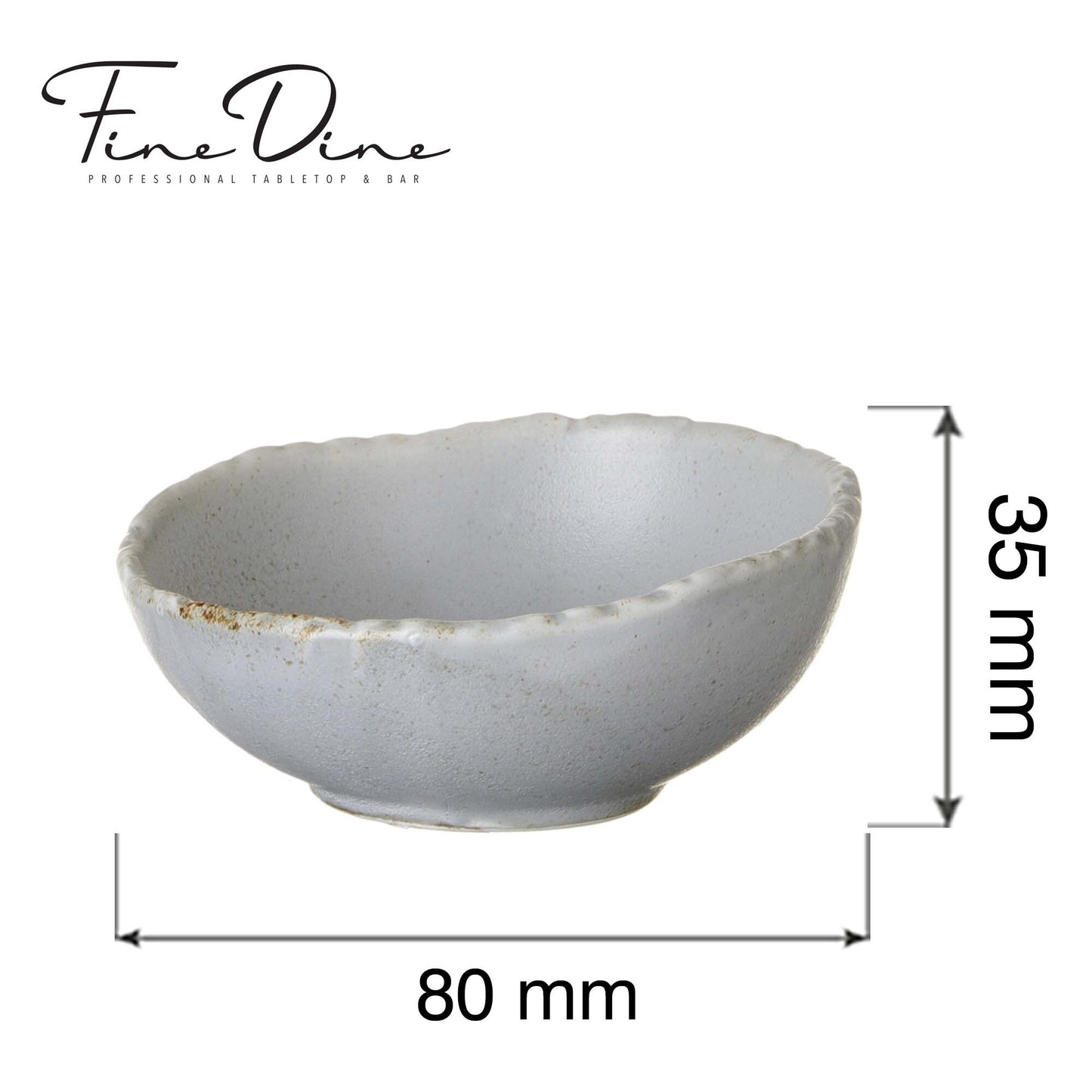 dip dish, 80x(h)35mm