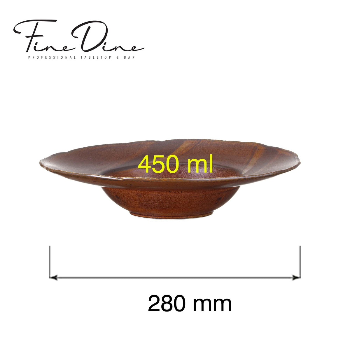 Fine Dine Pasta plate 280mm