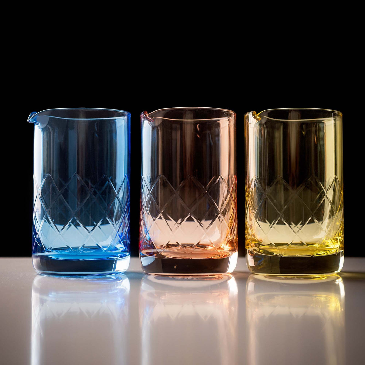 Mixing glass blue, 500 ml