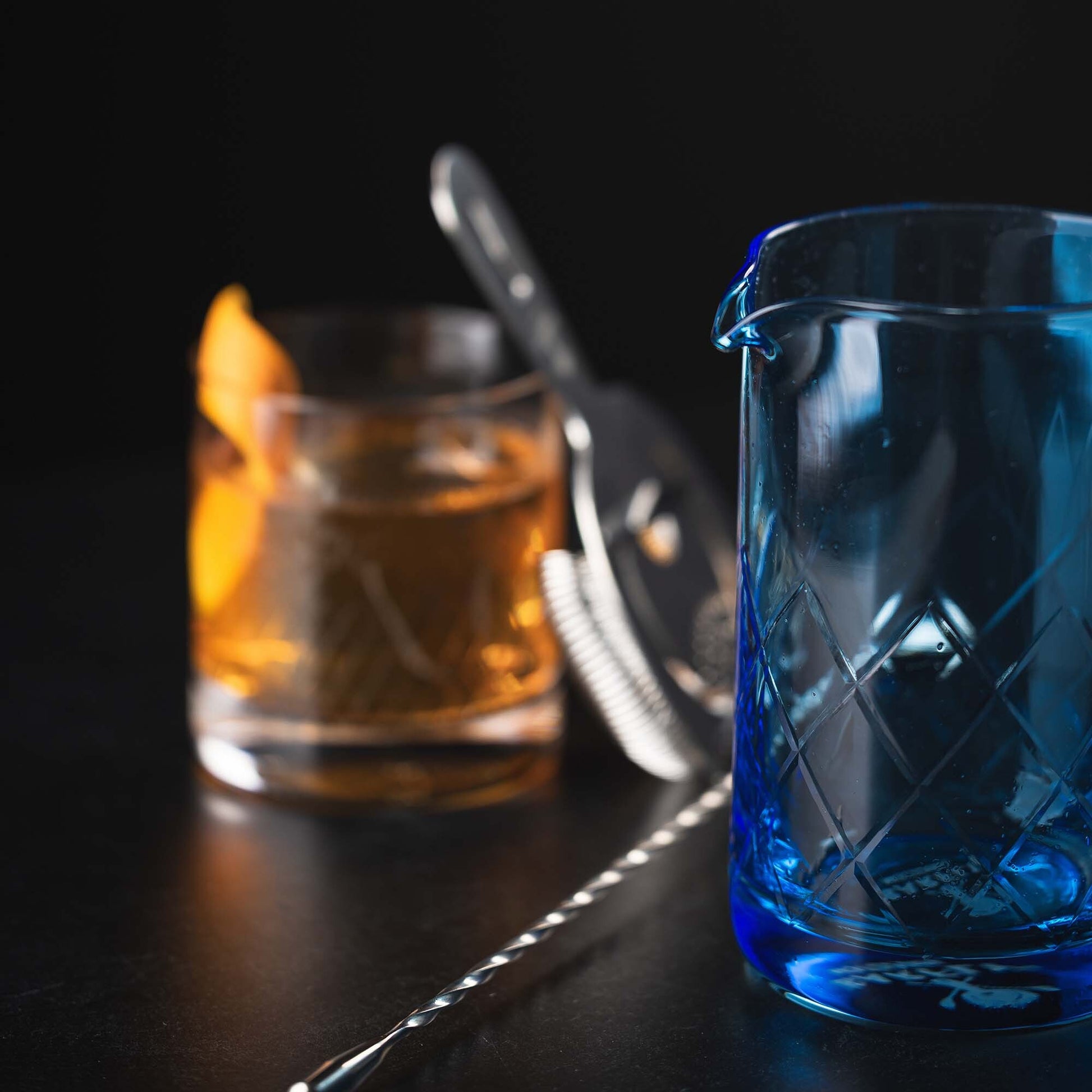 Mixing glass blue, 500 ml