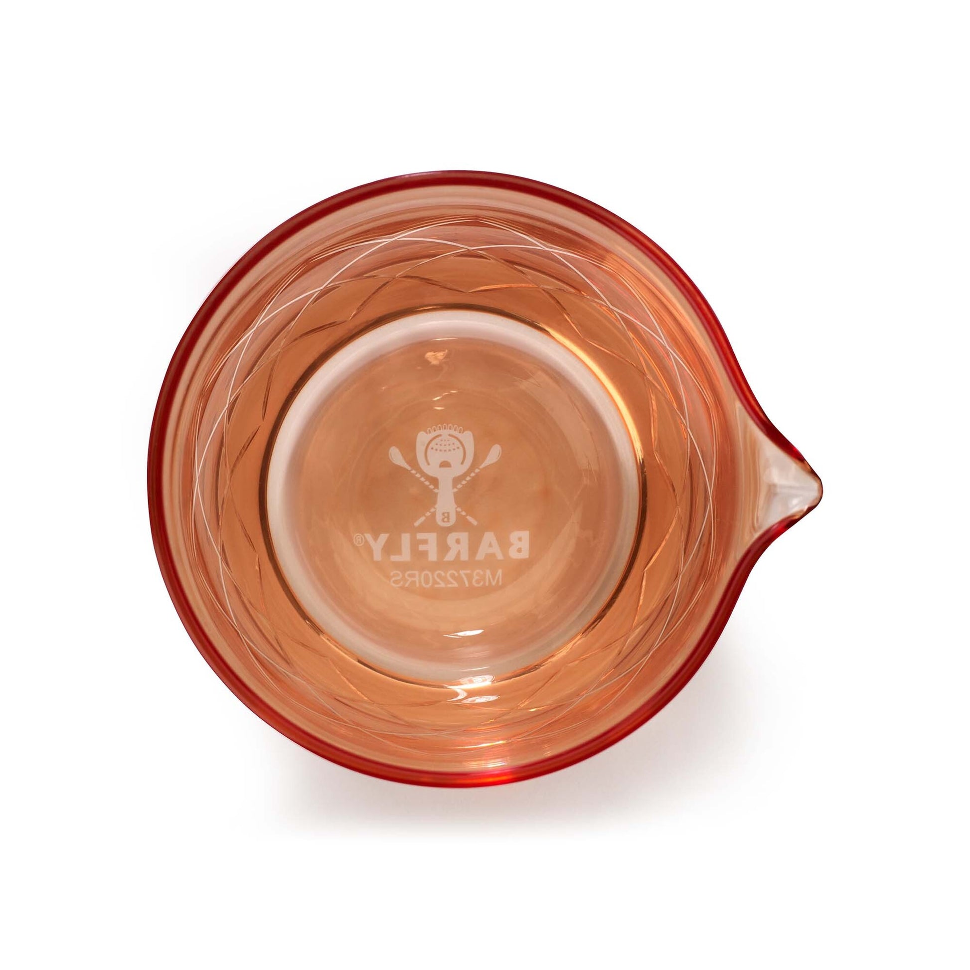 Mixing glass rose, 500 ml