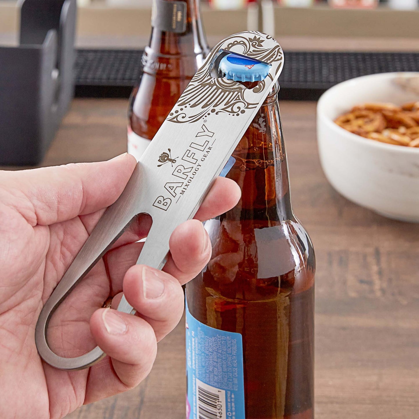 Bottle opener stainless steel