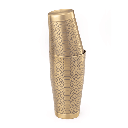 Venym Snakeskin Basics bar set, antique brass
