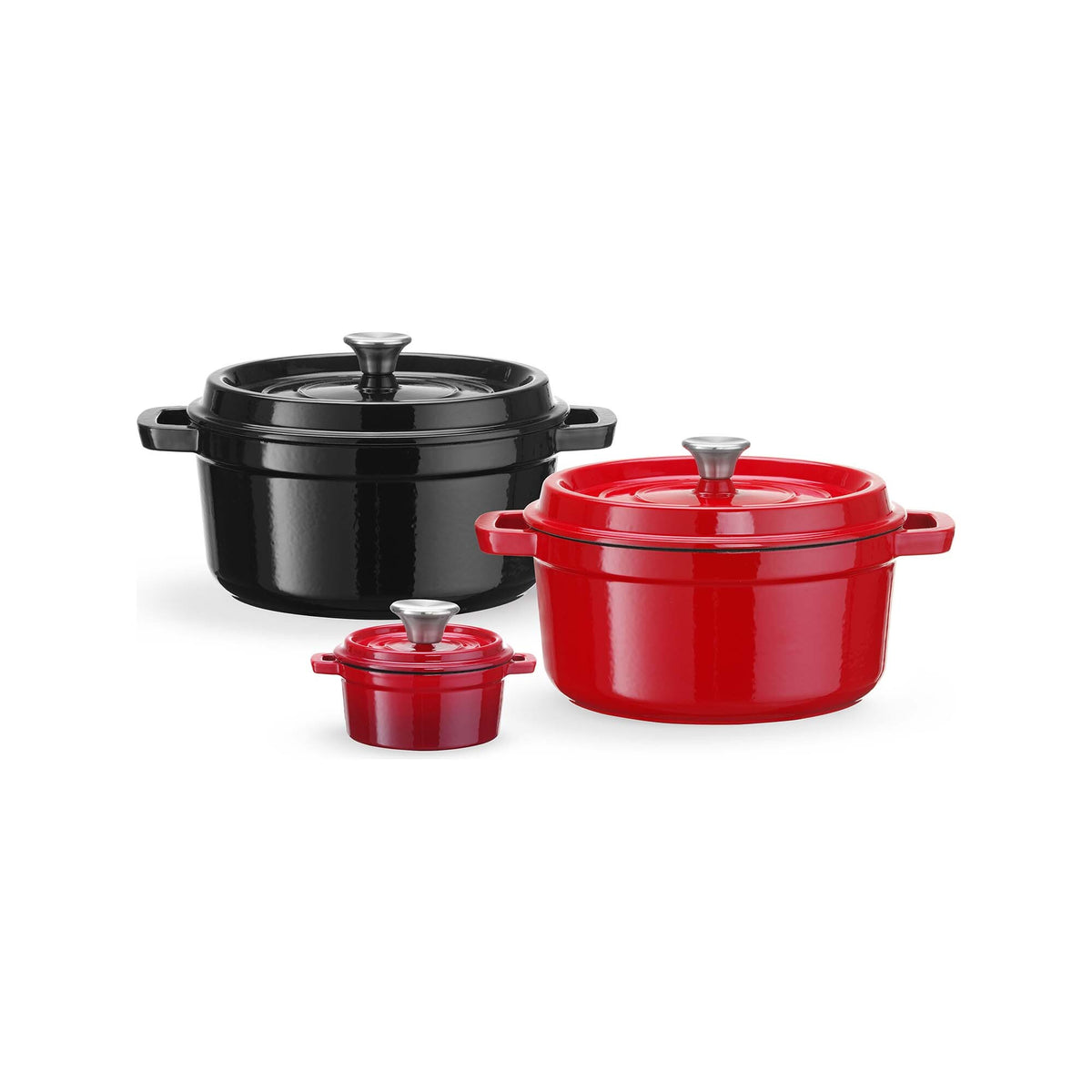 Enamelled cast iron casserole