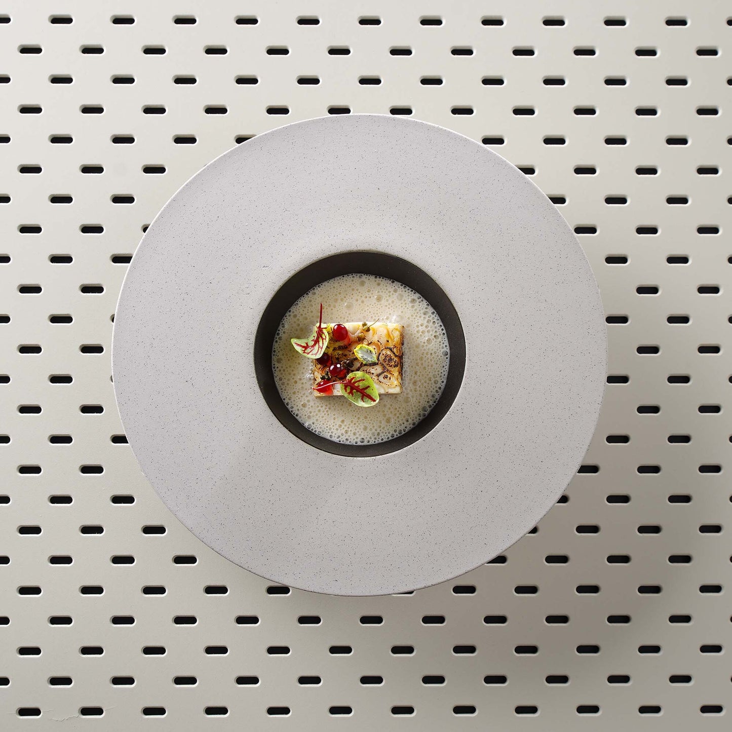 Takumi deep plate with wide rim, 300mm