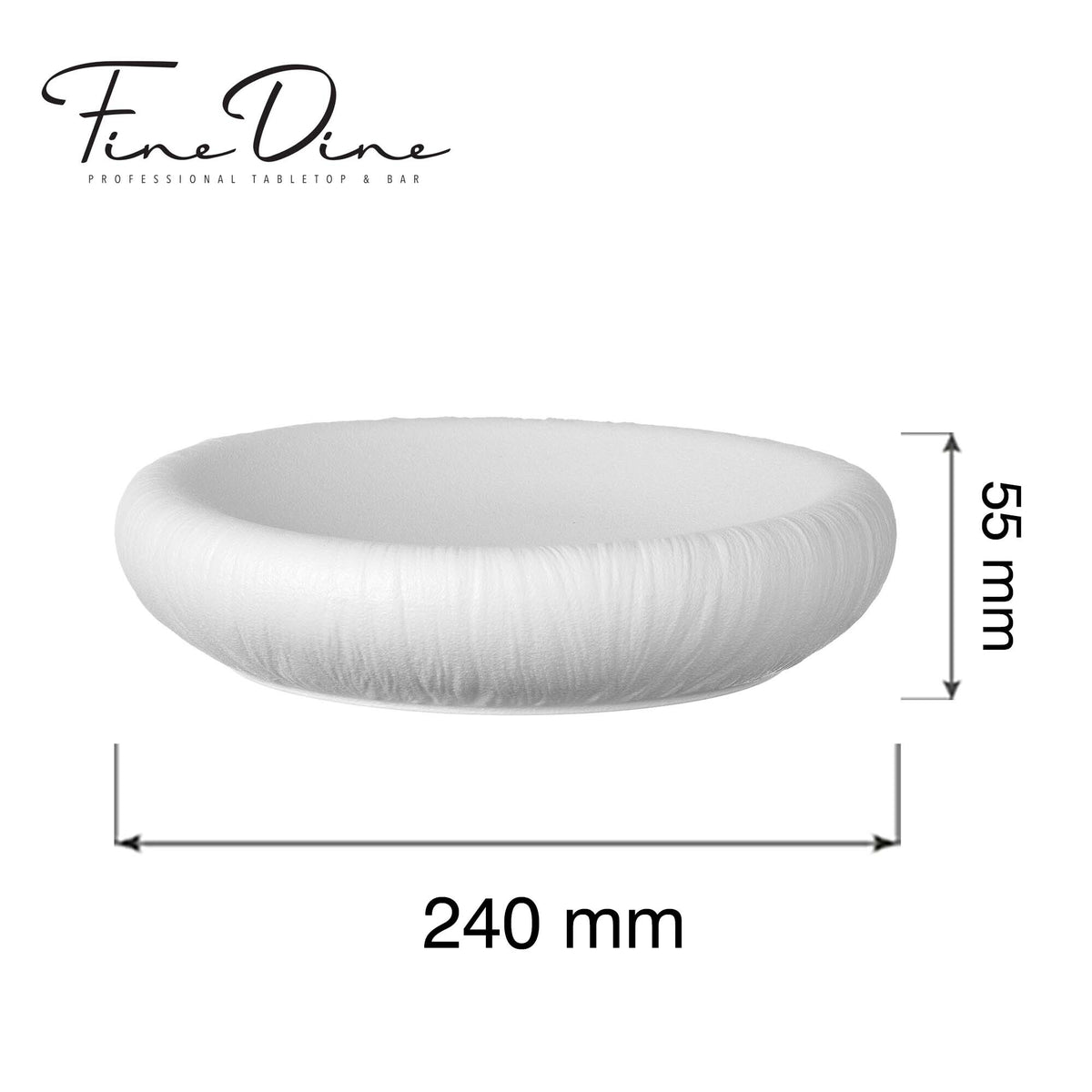 Fiord artistic plate, 240x(h)55mm
