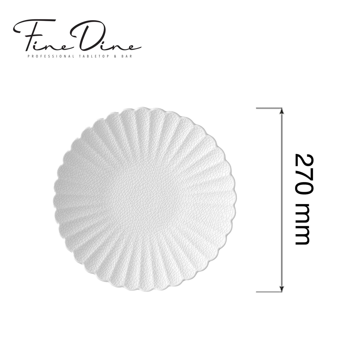 Fizz decorative plate, 270mm