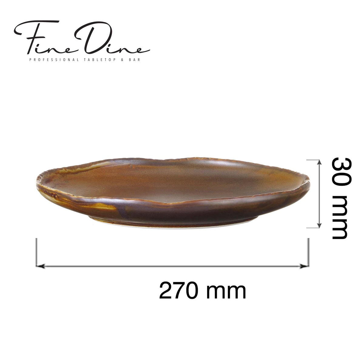 Fine Dine Coupe plate