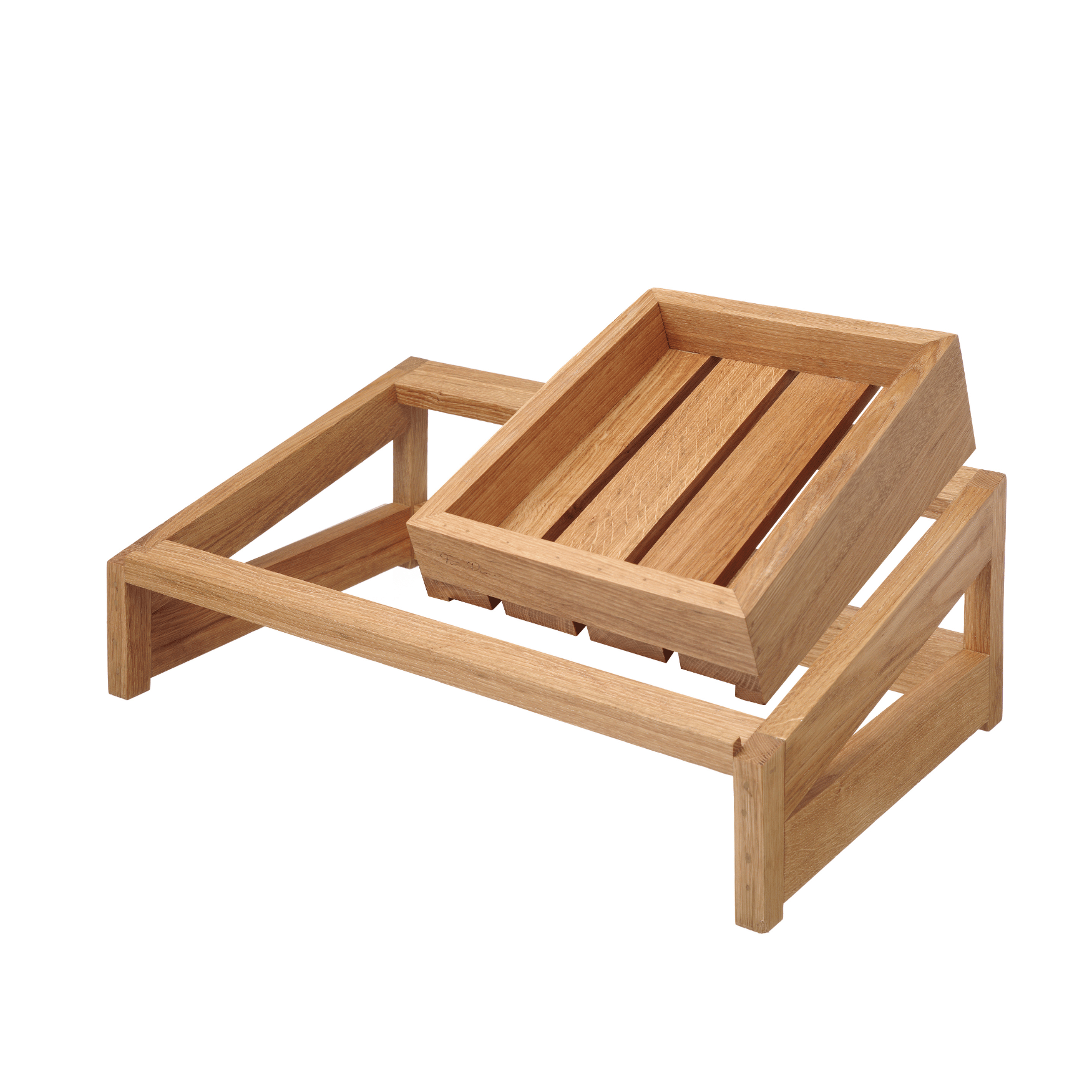 Madeira inclined box GN 1/2